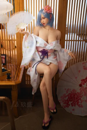 Betty 160cm Silikon E-kupa Jiusheng-doll